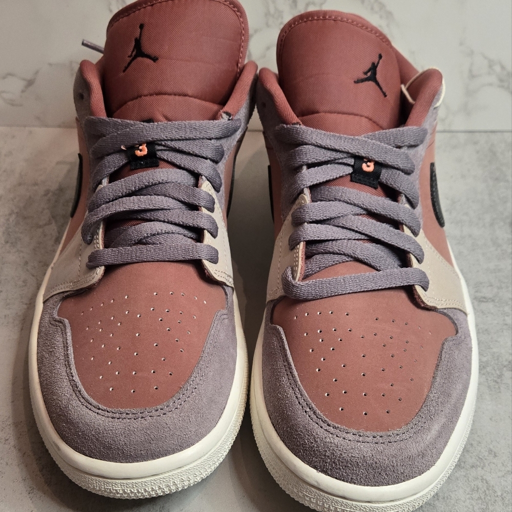 Nike Air Jordan 1 Low W Canyon Rust, Purple Smoke, Beige NWOT